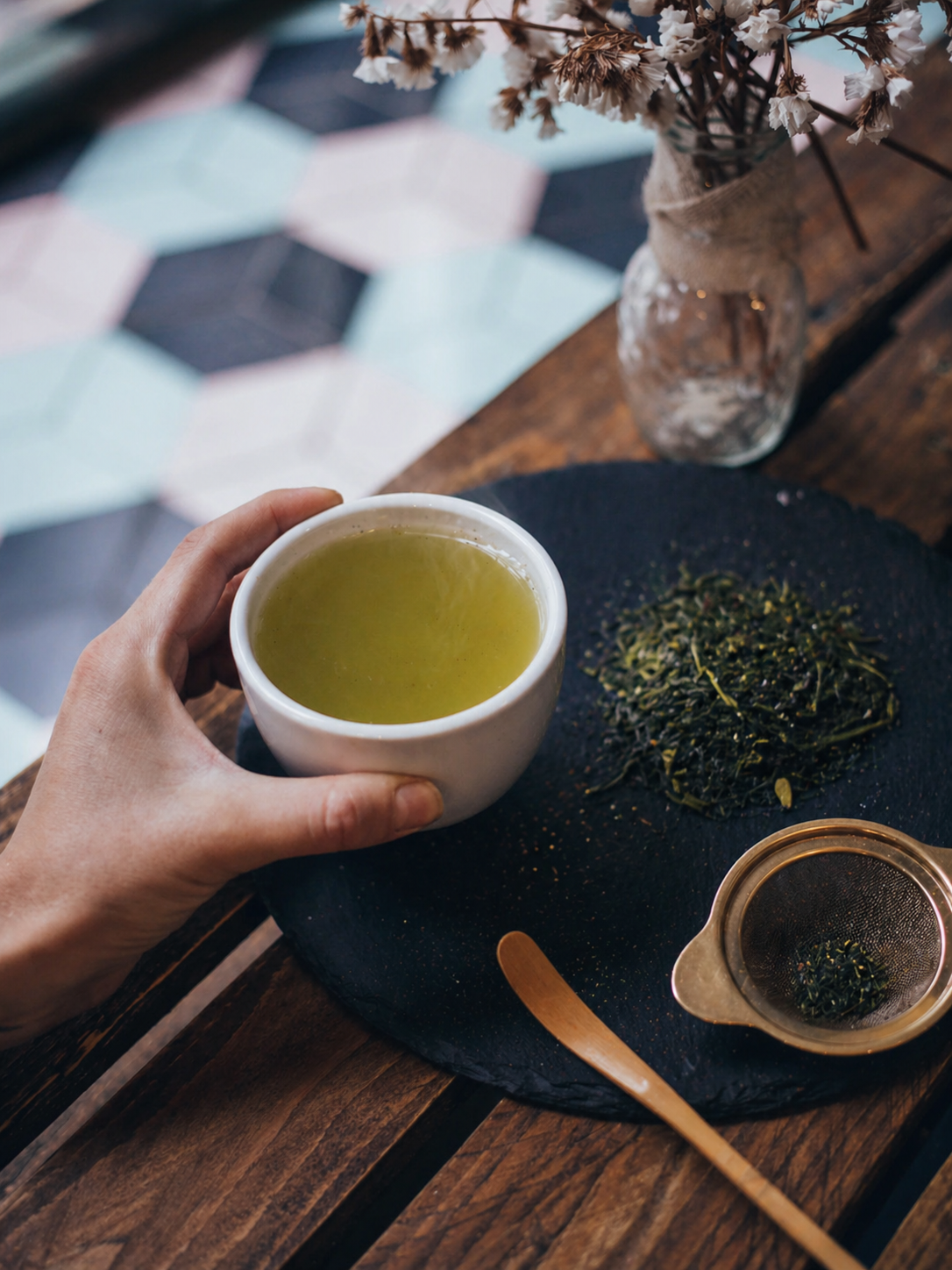 お茶の、 やわらかな時間
